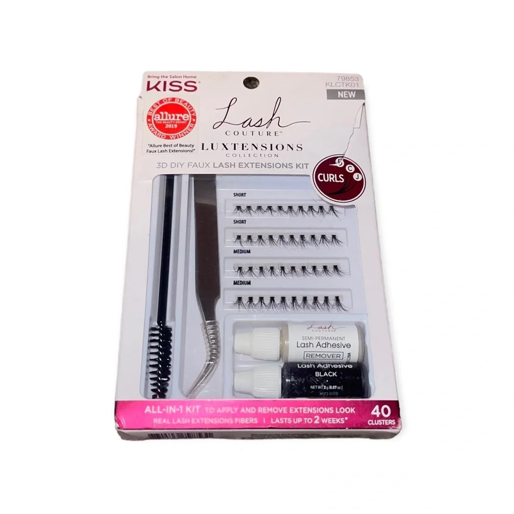 KISS Lash Couture 3D Lash Extension Kit NWT
